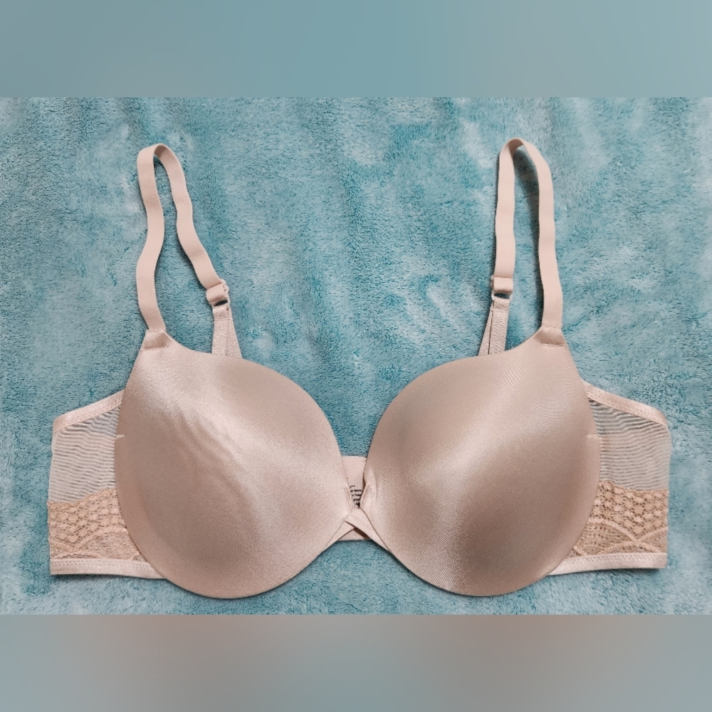 Sz 40B Maidenform Beige Push-Up Bra NWOT